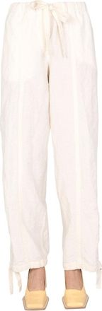 Jil Sander Relaxed Fit Trousers With Drawstring Waist