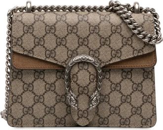Gucci Borsa a tracolla Dionysus piccola in tessuto GG Supreme 2016-2025 - Marrone