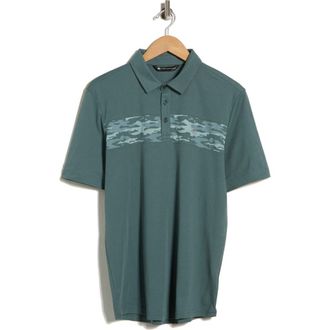 Travis Mathew Stealth Handoff Cotton Blend Polo in Balsam Green at Nordstrom Rack, Size Xxx-Large