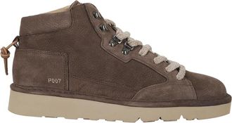 Panchic Clay Enkellaars Nubuck - Heren - Veterlaarzen - Bruin - 44 EU - Leer - Schoenen