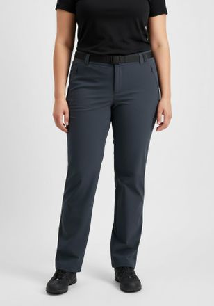 Maier Sports Outdoorhose MAIER SPORTS DA-HOSE LINING EL. LULAKA WINTER, Damen, Gr. 72, L-Gr, graphite, Obermaterial: 90% Polyamid, 10% Elasthan, Hosen Outdoorhose,