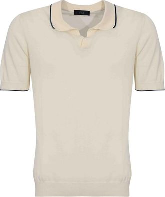 Fay Cotton knitted polo shirt
