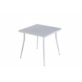 OEM Tavolo Carmen 80x80xh75cm Bianco