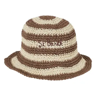 MC2 Saint Barth Hats, female, Brown, Size: ONE SIZE Hats
