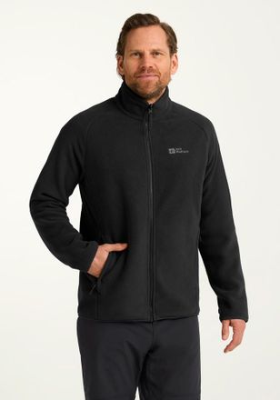 Jack Wolfskin Fleecejacke JACK WOLFSKIN WALDSTEIG FZ M, Herren, Gr. XL (54/56), schwarz, Obermaterial: 100% Polyester; Futter: 100% Polyester, Jacken Fleecejacke