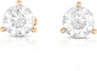 Vir Jewels 5 cttw Lab Grown Diamond Stud Earrings in 14K Gold With Push Backs For Women