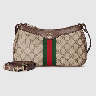 Gucci Ophidia Small Shoulder Bag, Beige, GG Canvas