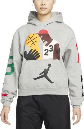 Nike Jordan (WMNS) Air Jordan x Nina Chanel Abney Hoodie Grey DO4159-063