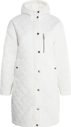 Usha Lichtgewicht gewatteerde jas Dames wolwit