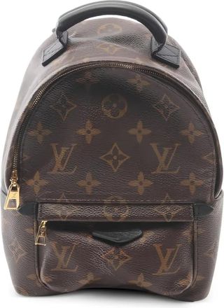 Louis Vuitton Zaino Palm Springs mini con monogramma 2016 - Marrone