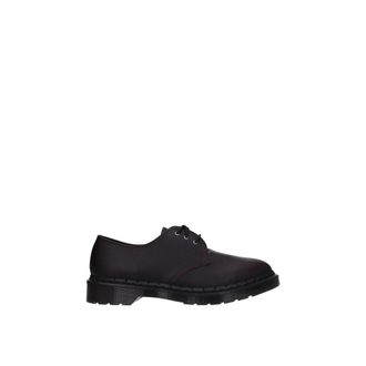 Dr. Martens Paarse Leren Lace-Up Oxfords Schoenen - Heren - Veterschoenen - Paars - 41 EU - Leer - Schoenen