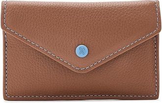 Hobo Goldie Card Case Wallet Womens Handbags Brown Sugar, Leather