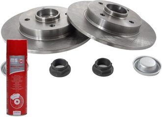 OEM Discos De Freno Con Rodamiento Trasero 2401090171b-pcs-ms 2 Uds