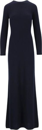 Tom Ford Dames, Jurken, Blauw, Maat: S Katoen