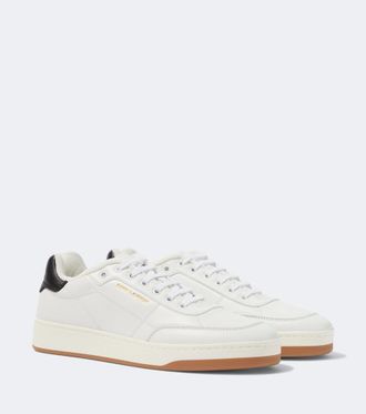Saint Laurent Zapatillas SL/61 de piel con logo