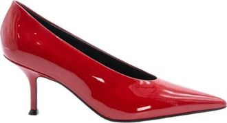 Lella Baldi Decollet&egrave; - Dames - Pumps - Rood - 40 EU - Leer - Schoenen