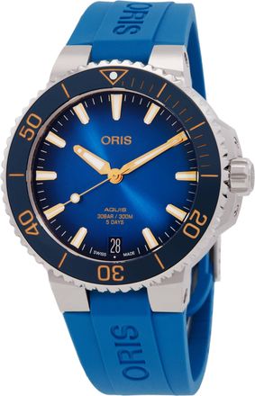Oris Aquis Date Automatic Blue Dial Mens Watch 01 400 7769 4125-07 4 22 75FC