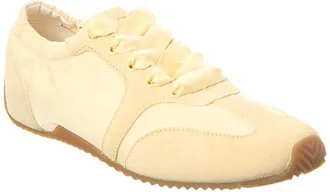 Rag & Bone Rag & Bone Emilee Ballet Runner Satin & Suede Sneaker