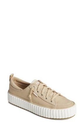 Sperry Top-Sider Pier Wave Platform Sneaker in Beige at Nordstrom Rack, Size 9.5