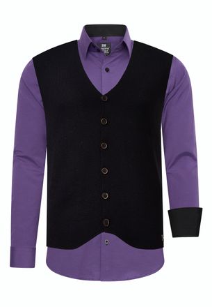 Rusty Neal Tweedelig pak met overhemd en vest