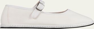 Vibi Venezia Cotton Mary Jane Slipper Loafers