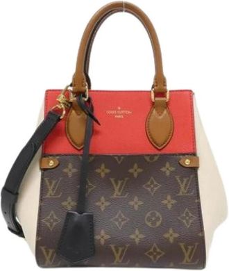 Louis Vuitton Pre-owned Monogram Handtas - Dames - Vintage Handtas - Veelkleurig - ONE Size - Leer - Vintage