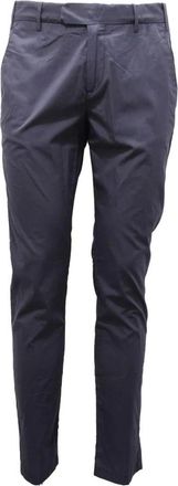 Eleventy Blauwe Katoenen Broek - Heren - Nette broeken - Blauw - W30 - Katoen - Broeken