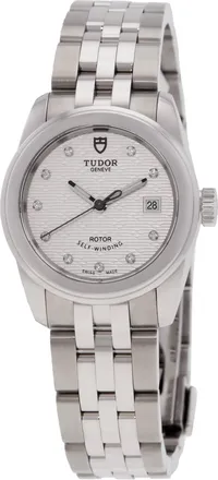 Tudor Classic Automatic Diamond White Dial Ladies Watch M51000-0004