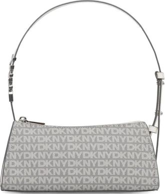 DKNY Avril Schoudertas - Dames - Schoudertassen - Grijs - ONE Size - Tassen