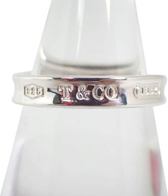 Tiffany & Co. Sterling Silver 925 Band Ring (Pre-Owned)