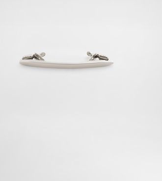 Dolce & Gabbana Collar Pin With Logo - Man Bijoux Silver Metal Onesize