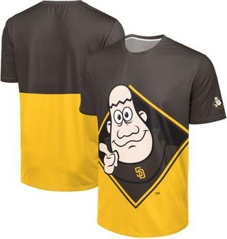 Foco Mens FOCO Brown/Gold San Diego Padres Big Logo Mascot T-Shirt at Nordstrom, Size Medium