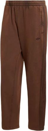 adidas Fitness, Heren, Bruin, L, Katoen, Premium Essentials Retro Washed Open Hem Pants