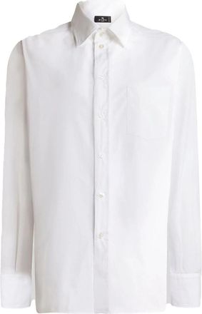 Etro Loose Fit Shirt With Back Print Clothing