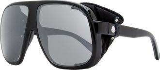 Moncler Unisex Diffractor Apres Ski Sunglasses ML0206 05C Black 66mm
