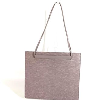 Louis Vuitton Purple Epi Leather Handbag Shoulder Bag Tote Bag (Pre-Owned)