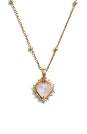Awe Inspired Heart of Thorns Pendant Necklace in 14K Gold Vermeil at Nordstrom