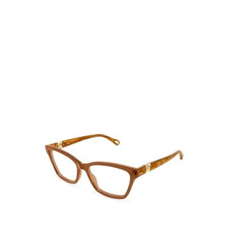 Chlo&eacute; Ch0412O Brillen - Dames - Accessoires - Bruin - Maat: 56 MM
