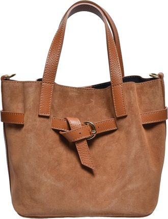 Isabella Rhea COGNAC Rundleer Tas