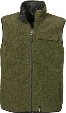 Sch&ouml;ffel Omkeerbaar Sherpa Fleece Vest - Heren - Bodywarmers - Groen - 3XL - Jassen