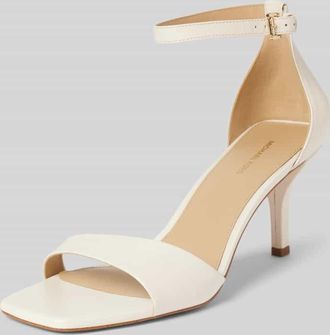 Michael Kors Sandalette mit Pfennigabsatz Modell JAIDA in Ecru, Gr&ouml;&szlig;e 38,5