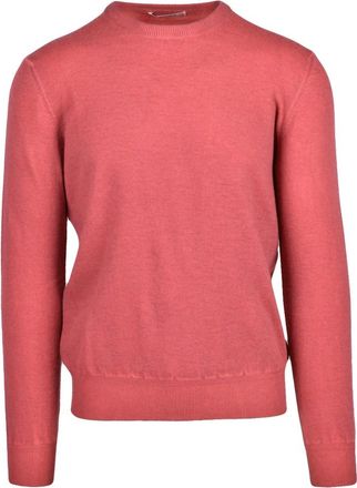 KANGRA Truien & Vesten, Heren, Oranje, L, Wol, Pullover met ronde hals