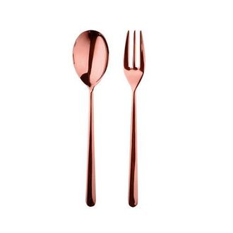 Mepra Linea Ice Serving Set - 2 Pieces in Bronze at Nordstrom