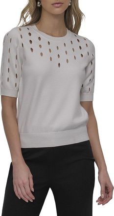 DKNY Dkny Cutout Detail Sweater