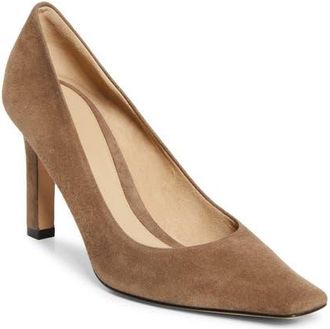 The Row Carla Pump in Dark Taupe at Nordstrom, Size 8.5Us