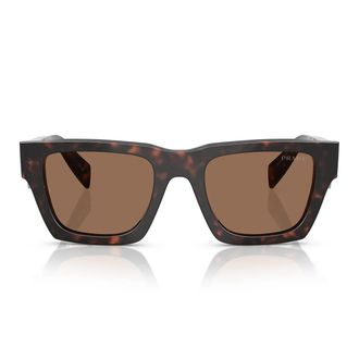 Prada Sunglasses Pra06 S 17 N06 B Root Tortoise/Dark Brown Unisex