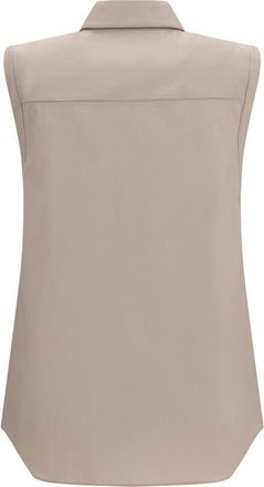 Brunello Cucinelli Womens Beige Cotton Shirt
