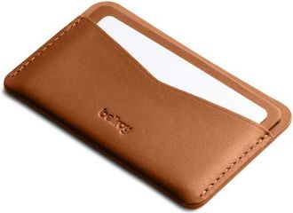 Bellroy Leather RFID Card Case in Caramel at Nordstrom