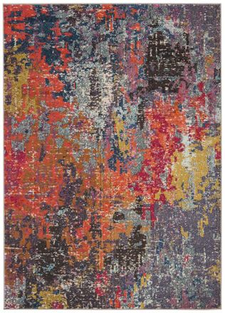 Safavieh Alfombra azul/naranja 122 x 170 cm
