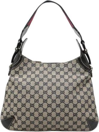 Gucci Pre-owned Shoulder Bags, female, Beige, Size: ONE SIZE Pre-owned The Creole Hobo Bag